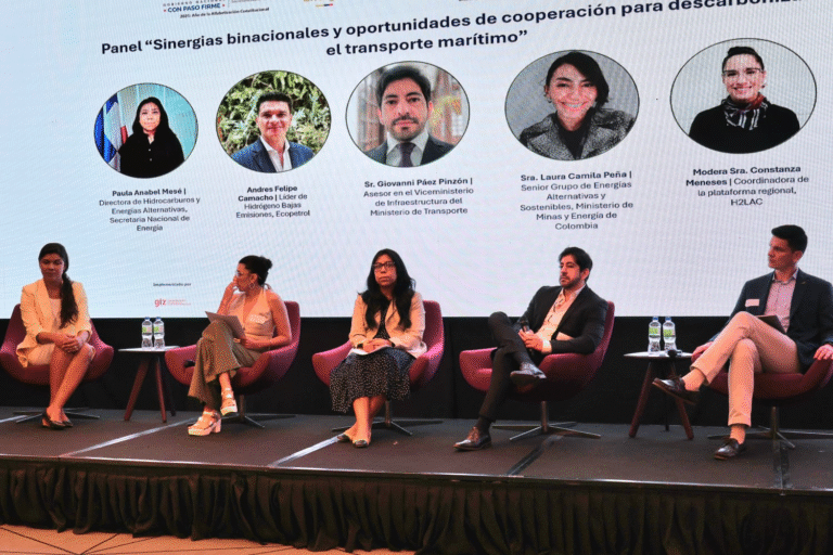Panamá y Colombia impulsan un corredor marítimo verde con apoyo de la Unión Europea