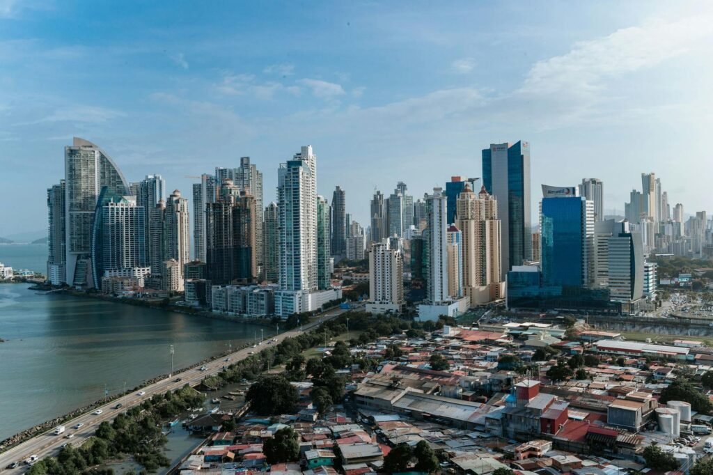 view on panama city