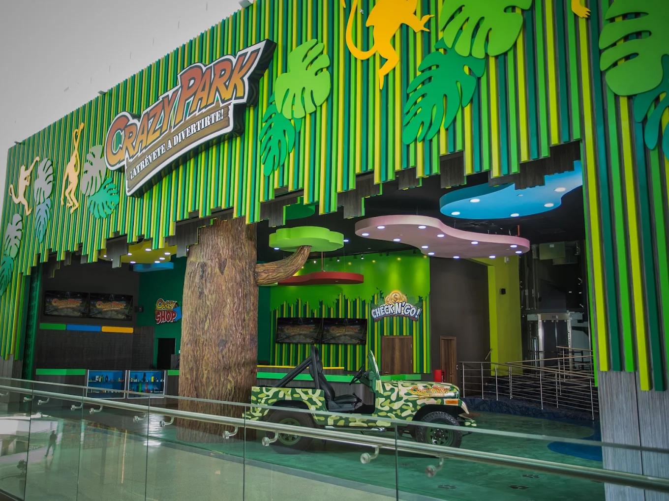 Entrada de Crazy Park en Ciudad de Panamá