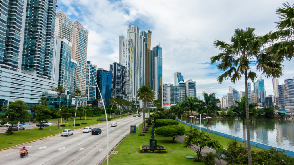 Vista urbana de la ciudad de Panamá