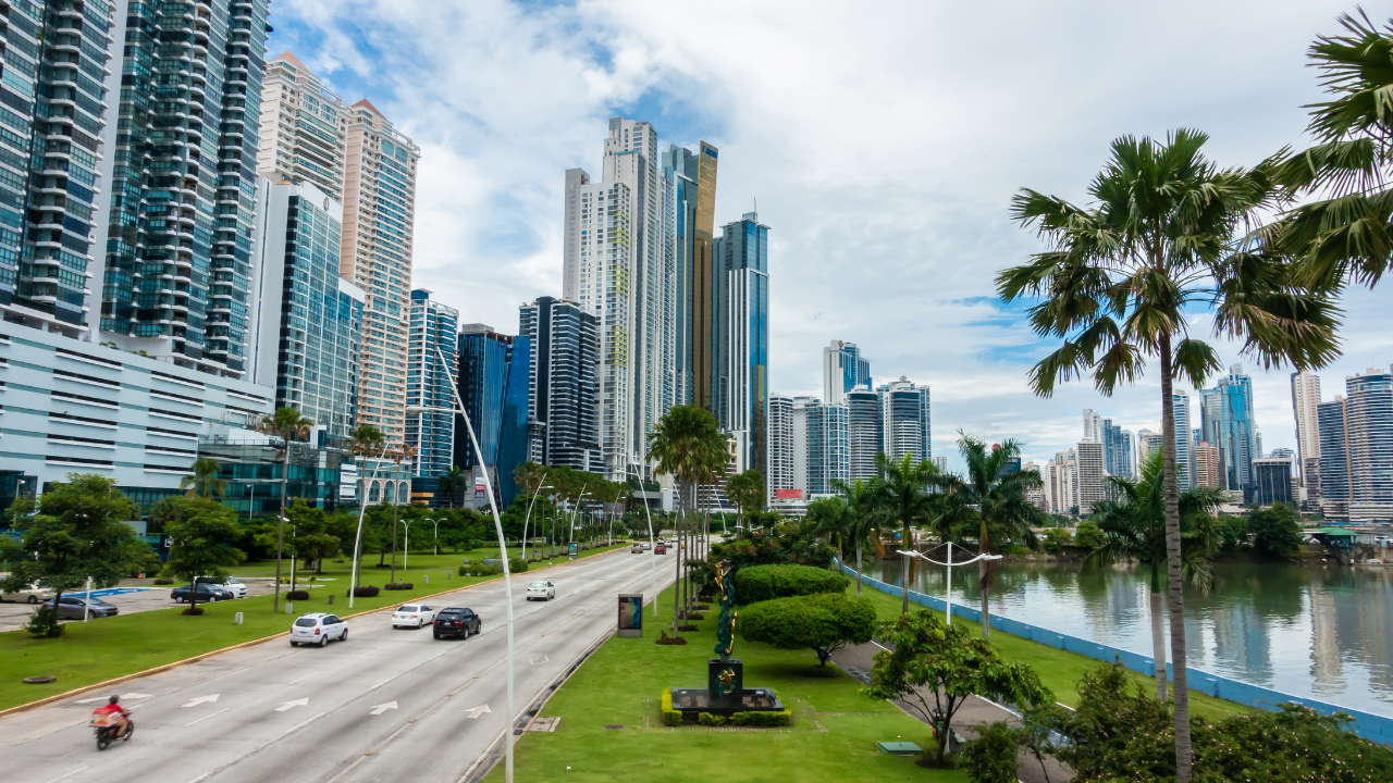 Vista urbana de la ciudad de Panamá