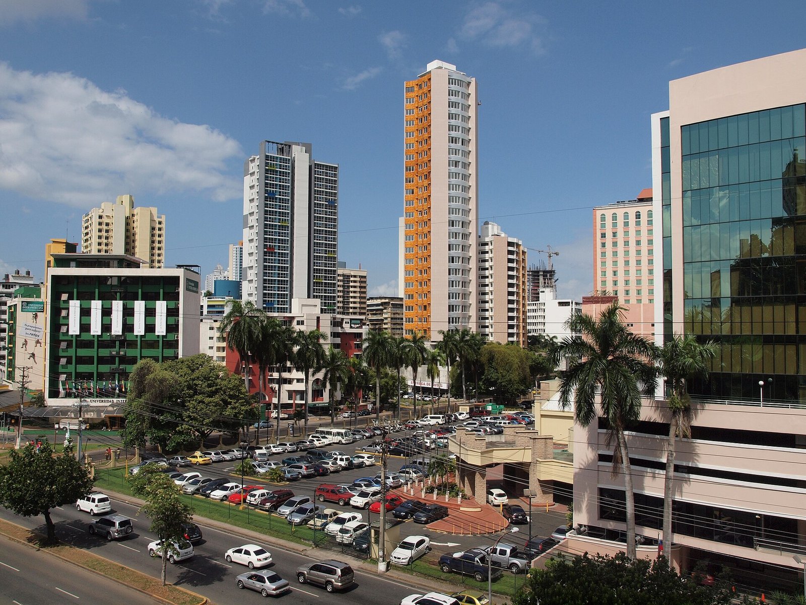 Torres de apartamentos en la Ciudad de Panamá