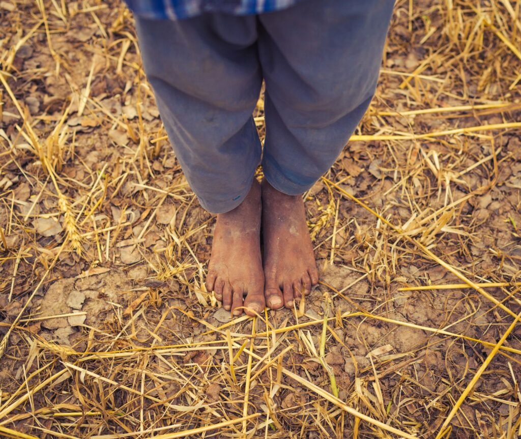 legs of person standing