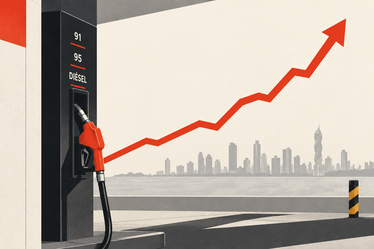 Panamá paga hasta US$28 más por 40 litros de combustible siete meses después de la crisis de Hormuz - Panamá y Centroamérica