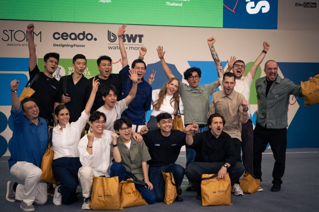 Participantes en el World Barista Championship Panamá 2026. Foto suministrada.