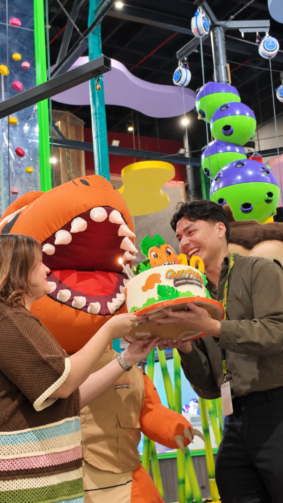 Celebración del décimo aniversario de Crazy Park en AltaPlaza Mall, el 25 de octubre de 2026. Fotografía suministrada a Mirada Económica.