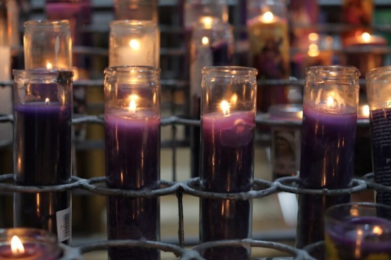 Velas encendidas