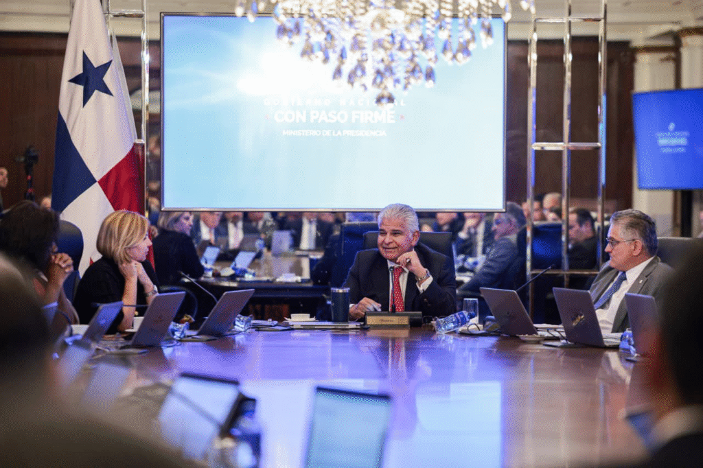 Presidente José Raúl Mulino en Consejo de Gabinete