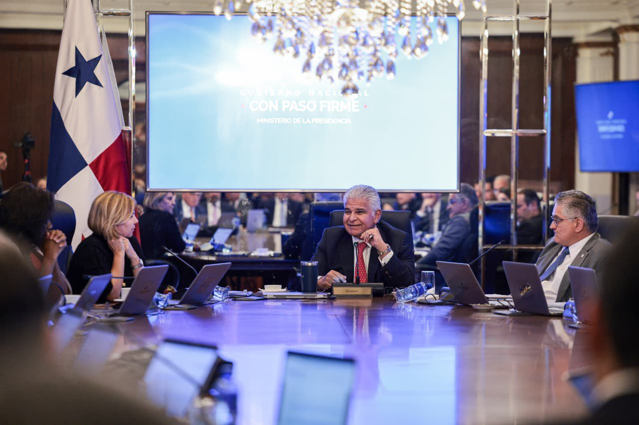 Presidente José Raúl Mulino en Consejo de Gabinete