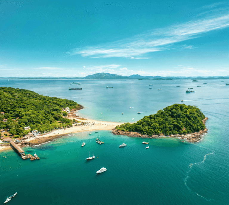 Imagen de la isla de Taboga