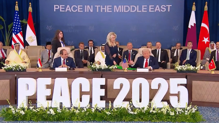 Trump proclama “paz en Oriente Medio” tras firmar acuerdo de alto el fuego en Gaza con Egipto, Catar y Turquía