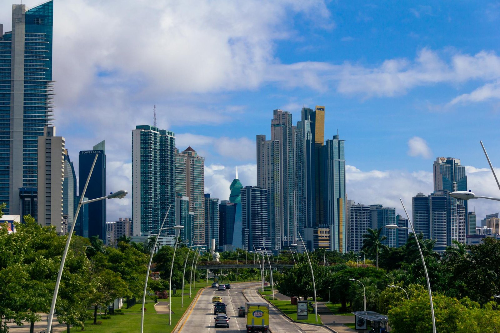 city buildings under blue sky