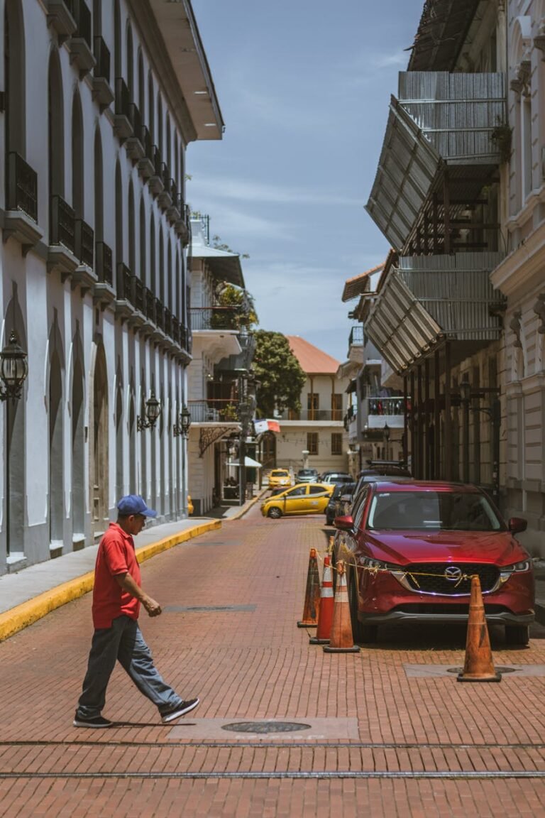 street in city