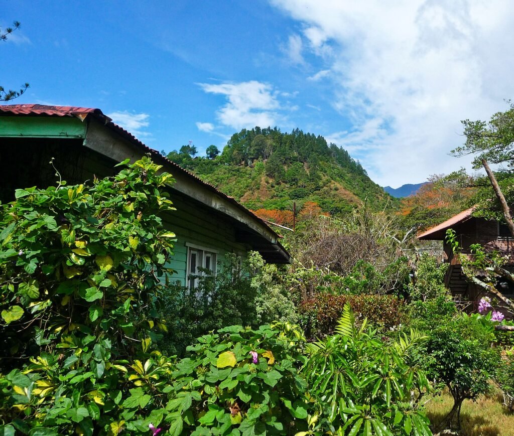 Paisaje de Boquete en la provincia de Chiriquí