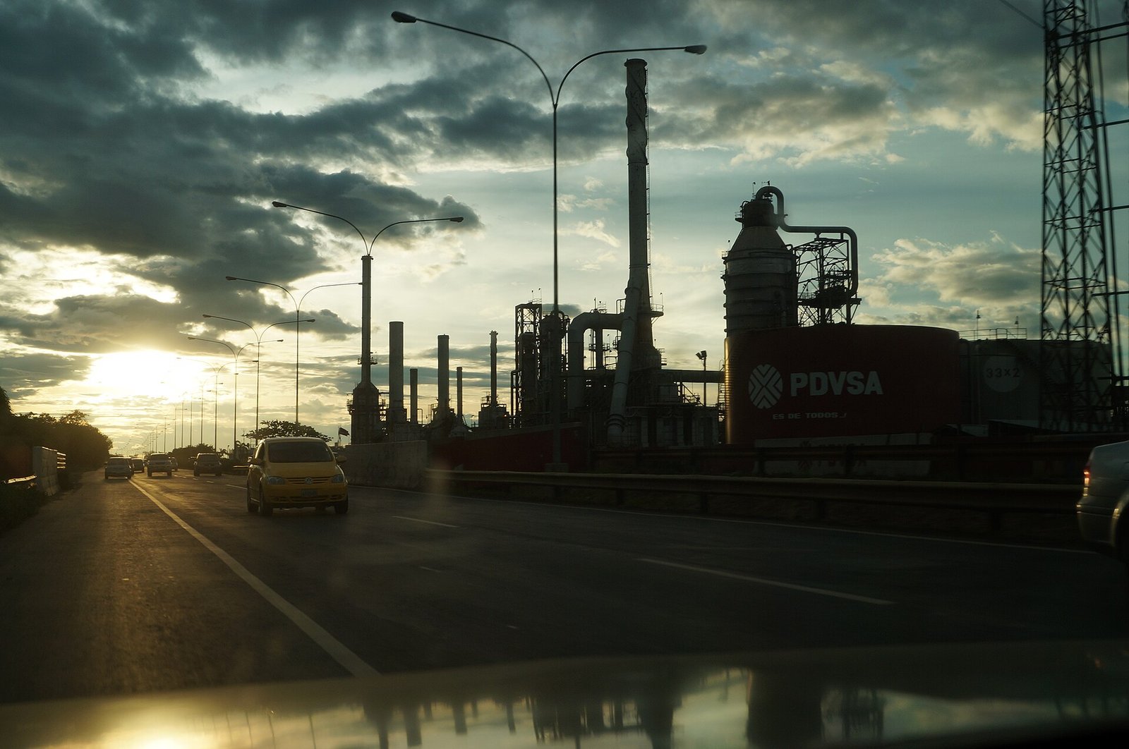 Instalaciones de la refinería El Palito en Venezuela