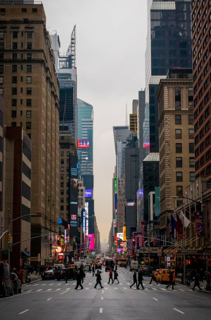 times square new york city street view